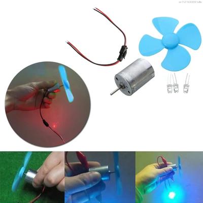 Turbină eoliană 200~6000 rpm, ax de 2 mm, paletă de 60 mm, CC 0-20 V