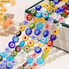 Jingde Thousand Flower Lampwork Floral Glass Beads for DIY Jewelry Accessories