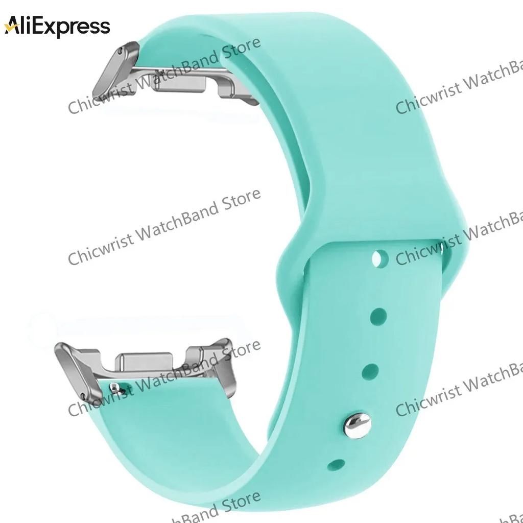Silicone Soft For Samsung Watch 8 Strap Galaxy Watch 8 Classic Watchband Replacement Women men No Gap Galaxy Watch8 40 44 Correa