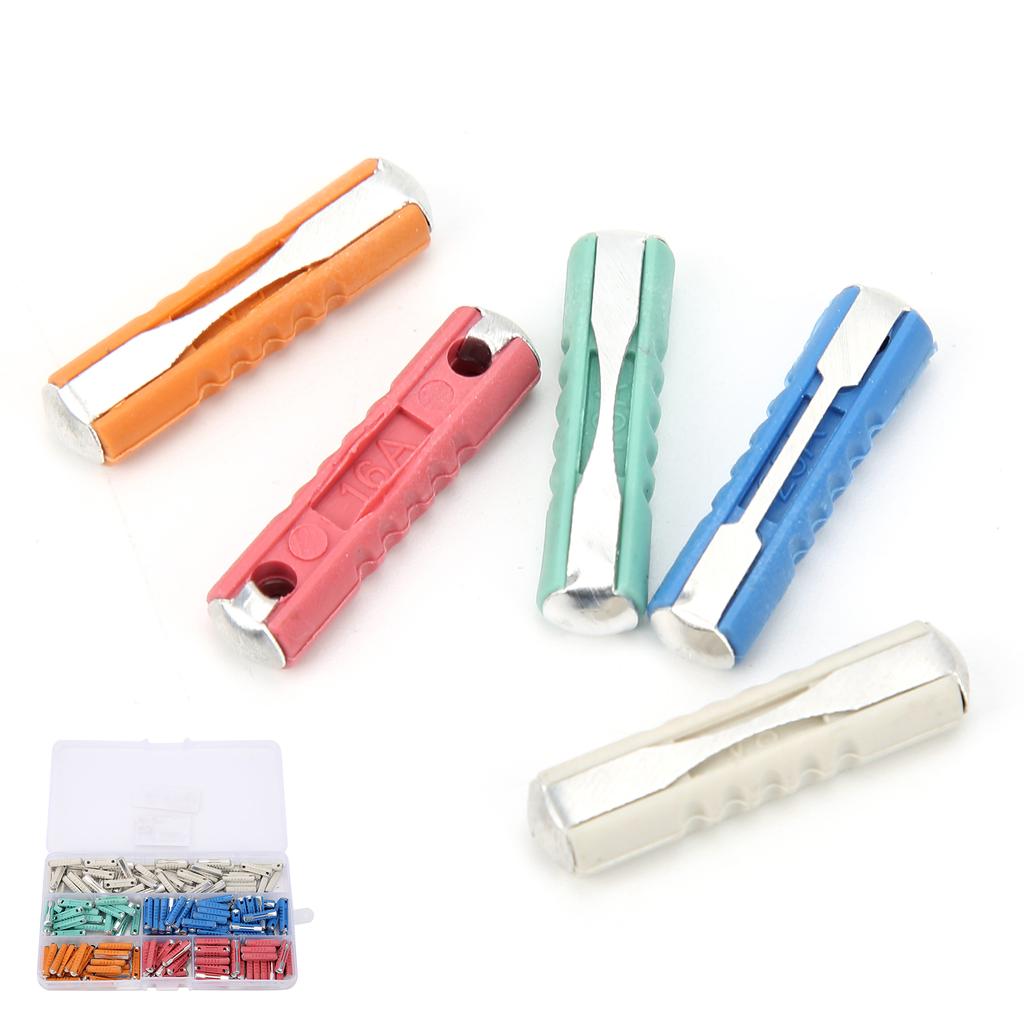 200Pcs 5A 8A 10A 16A 25A Fuse European 32V Boxed Environmental Friendly Automotive Accessory