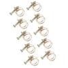 Stainless Steel Water Hose Clamp Pipe Clip Hoop Plumbing (1300CMm-16mm)