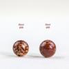 Star and Moon Bodhi Beads: Pure White High-Density 108 Bead Bracelet for DIY Prayer Accessories
