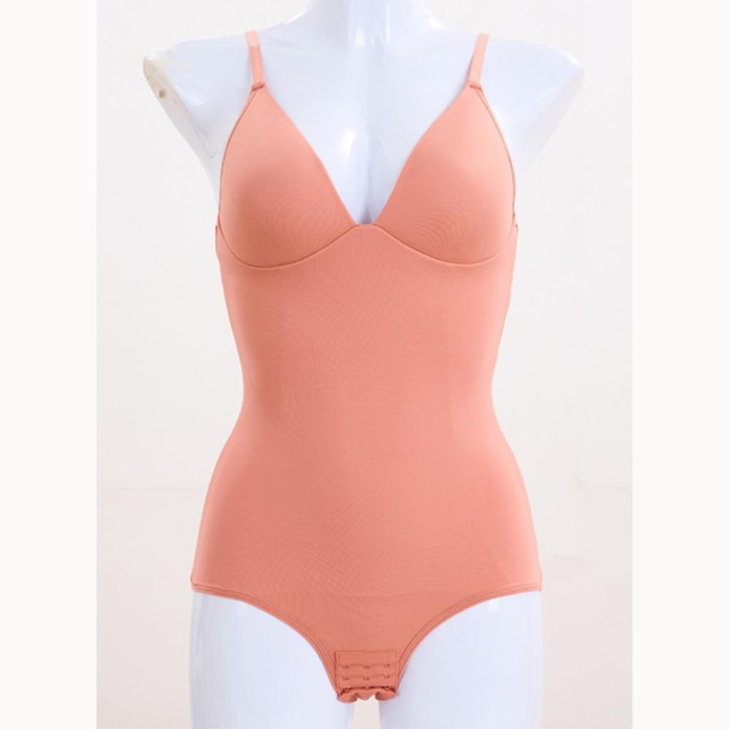 High-end Shapewear Camisole V-neck Waist and Belly Sexy Shapewear One-piece Suit