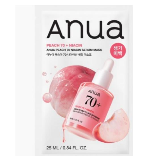 

Peach Niacinamide Serum Mask 10 ea Mask 10 ea