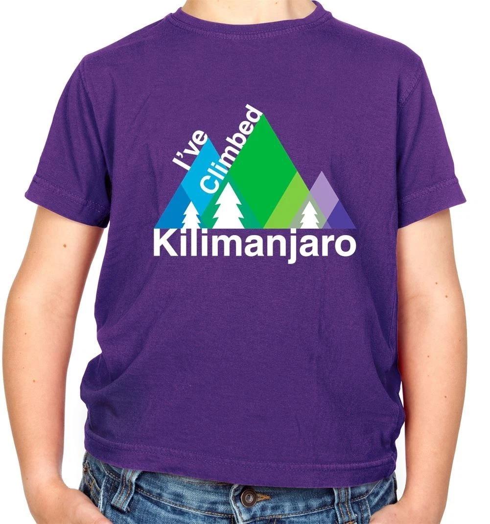 I Climbed Kilimanjaro - Kids T-Shirt - Rock Climbing Mountain 110