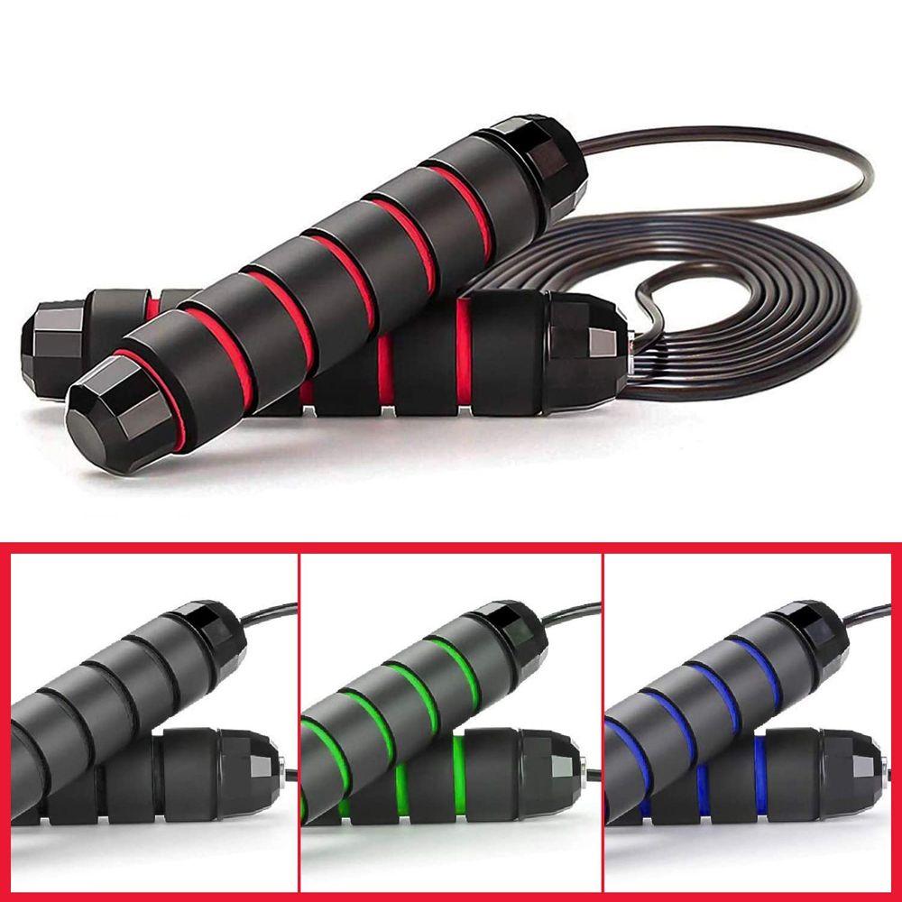 Handle EVA Non-slip Rapid Speed Bearing Speed Rope Workout Equipments Jump Rope Skipping Rope