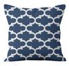 New Navy Blue Geometric Linen Pillows Cover Modern Fashion Nordic Couch Simple Cushion Cover Livingroom Decor Throw Pillows CaseYMD-,(10)