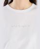 Agnes Macaron Logo Size 38 White B. T-Shirt, Women's, (M),