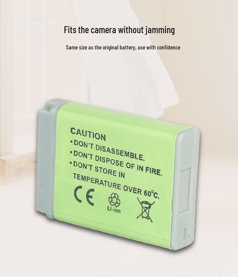 Canon-Compatible NB-13L Camera Battery for G7X Mark III/II, G9X, G5X, SX720HS, SX620, SX730