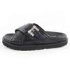 Very Good Sergio Rossi Sandals sr Twenty Leather cross with jewels black 37.5 Used