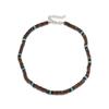 Bohemian Turquoise Coconut Shell Beaded Men's Layered Necklace
