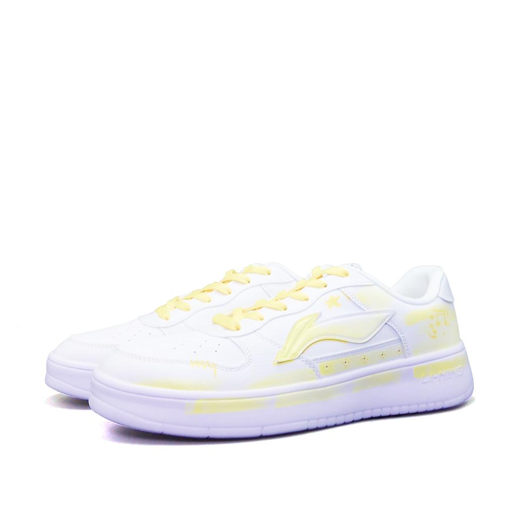 Li Ning Bateau Flottant Équilibre Léger Respirant Basse Tige Chaussures Skateboard Unisexe AGCS419-1(team1782-)