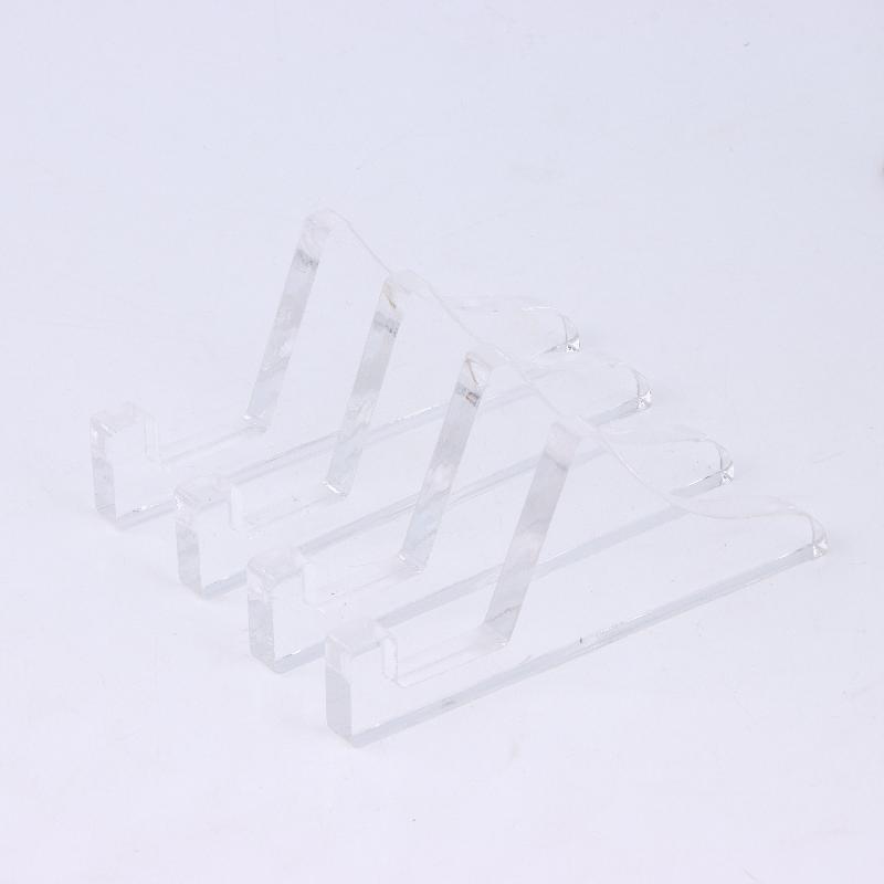 2Sets Transparent Acrylic Photo Frame Stand,Display Cabinet Base Stand,Medal Certificate Desktop Ornament Decoration,Photo Frame