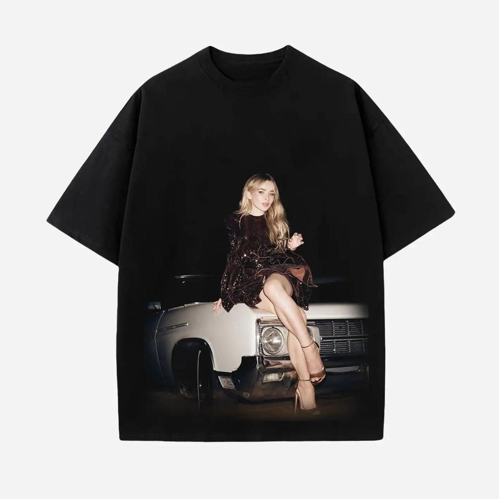 SABRINA CARPENTER Tshirt 2026 Summer Hot Sale Unisexs Womens Tshirt Casual Cotton Tee High Street Hip Hop Womens Clothing