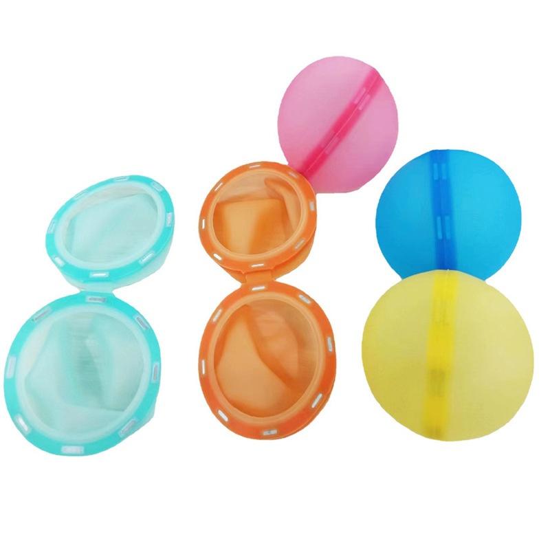 16 Palloncini D'acqua Riutilizzabili In Silicone - Bombe D'acqua Ricaricabili A Riempimento Rapido Per Giochi Estivi (4 Colori) - 2