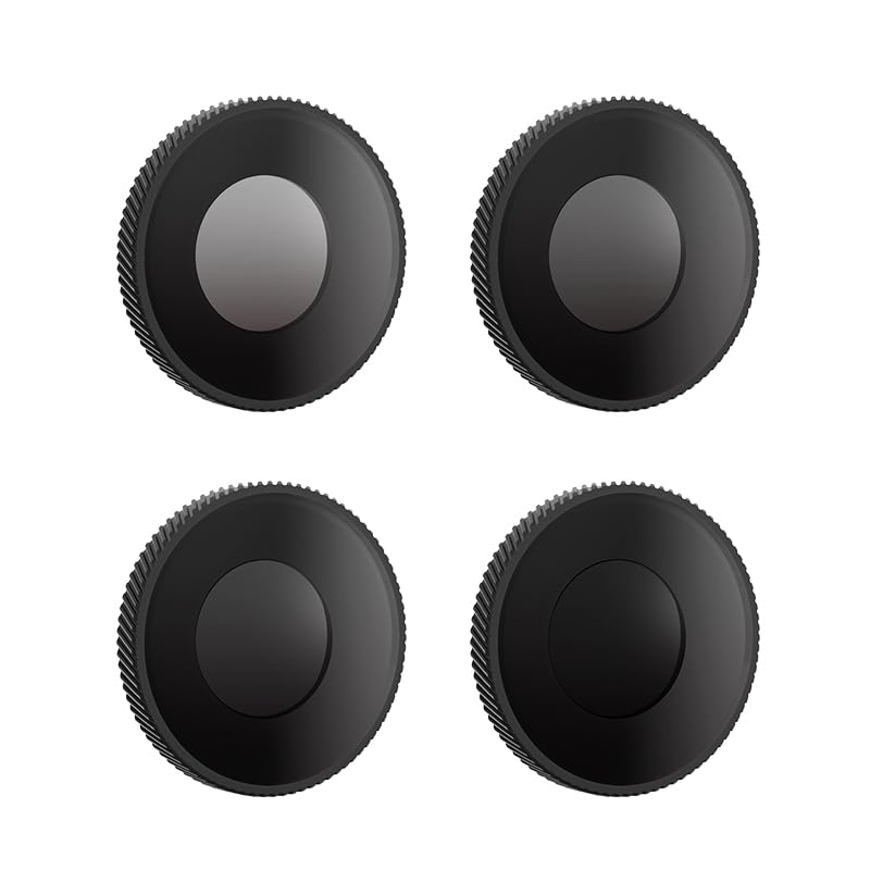 

Waterproof Lens Filter for Osmo Action 5 4 ND4 8 16 32 UV CPL ND Filter Set for Osmo Action 5 Camera Accessories Pro/Action Pro/4 (ND8+16+32+64)