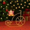 Decorative Candle Holder Stand, Festive Decor, Home Decoration Items for Living Room, Votive Glass Cycle Tealight Candle Holder, Christmas Decorations