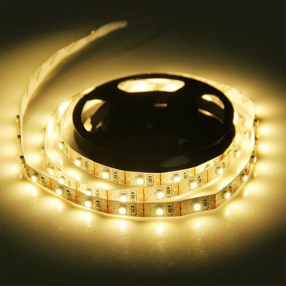FASHION ITAT USB 3528 SMD LED 0,5/1/2/3/4/5m DC 5V Striscia per armadio TV Sfondo
