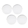 4PCS Wheel Center Cap 60MM Inner Diameter 70MM Outer Diameter Vehicle Rim Hub Central Hubcap Replacement Universal for