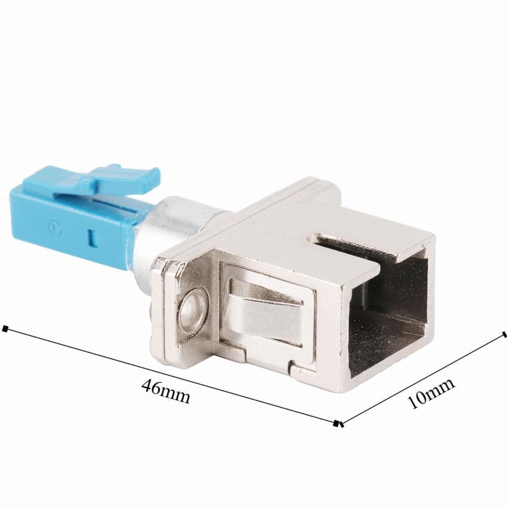 Single Mode Fiber Adapter Connector LC Male To SC Female Fiber Connector  Optical Power Meter