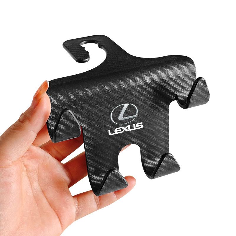 2 Stück Auto-Kopfstützenhaken Auto-Rücksitz-Organizer Zubehör Für Lexus IS250 Ct200h LS430 LX570 NX300h IS300h RX330 ES300h UX250h