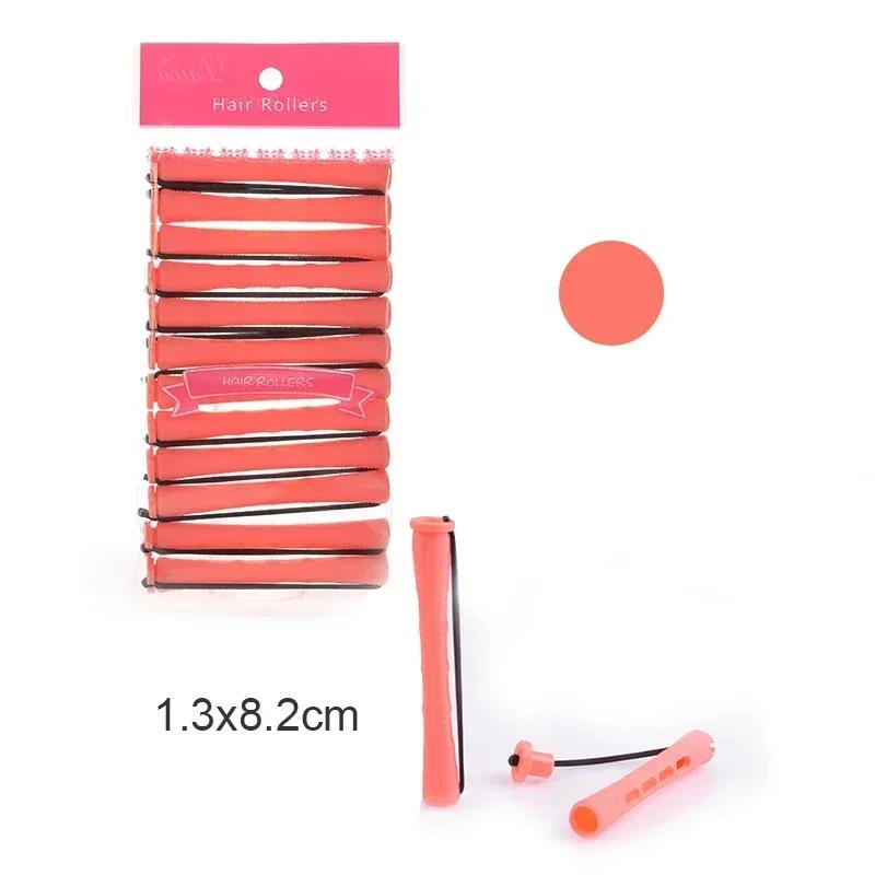 10pcs Hair Curlers Perm Rods Sets Short Cold Wave Rods Hair Curler No Heat Perming Rods Hair Curling Rollers Curling Hairs Tools