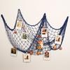 100X200Cm Beach Themed Fish Net Decorations Wall Mounted For Pirate Mermaid Beach Party Home Bedroom Decoration