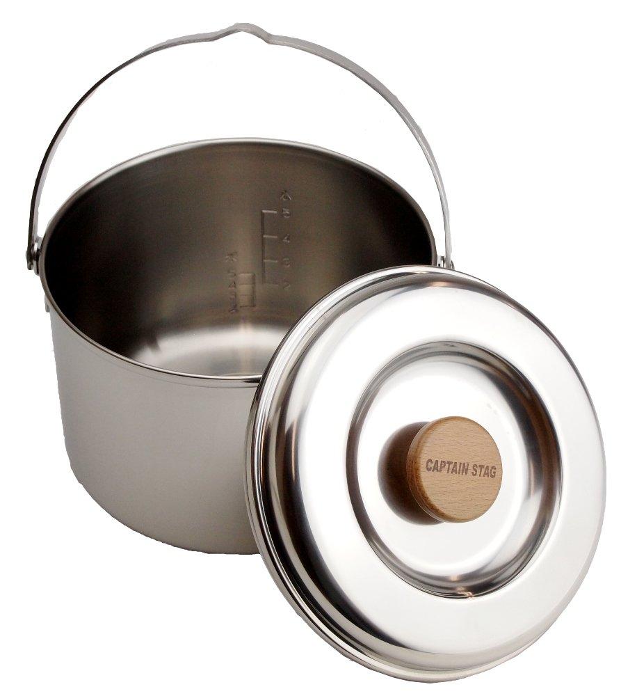 Captain Stag 3-Lagen Stahl Reiskocher (5 Tassen) M-8610