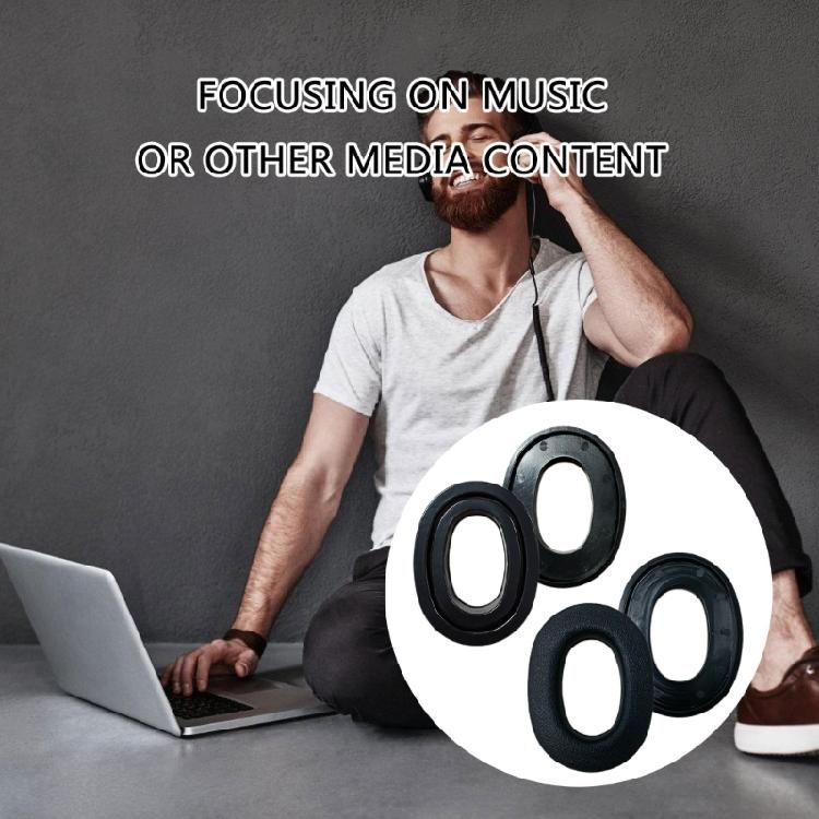 Premium Ear Cushions for SordinPRO/PROX Headsets Ear Pad Earmuff Delivering Improved Comfort and Acoustics Performances