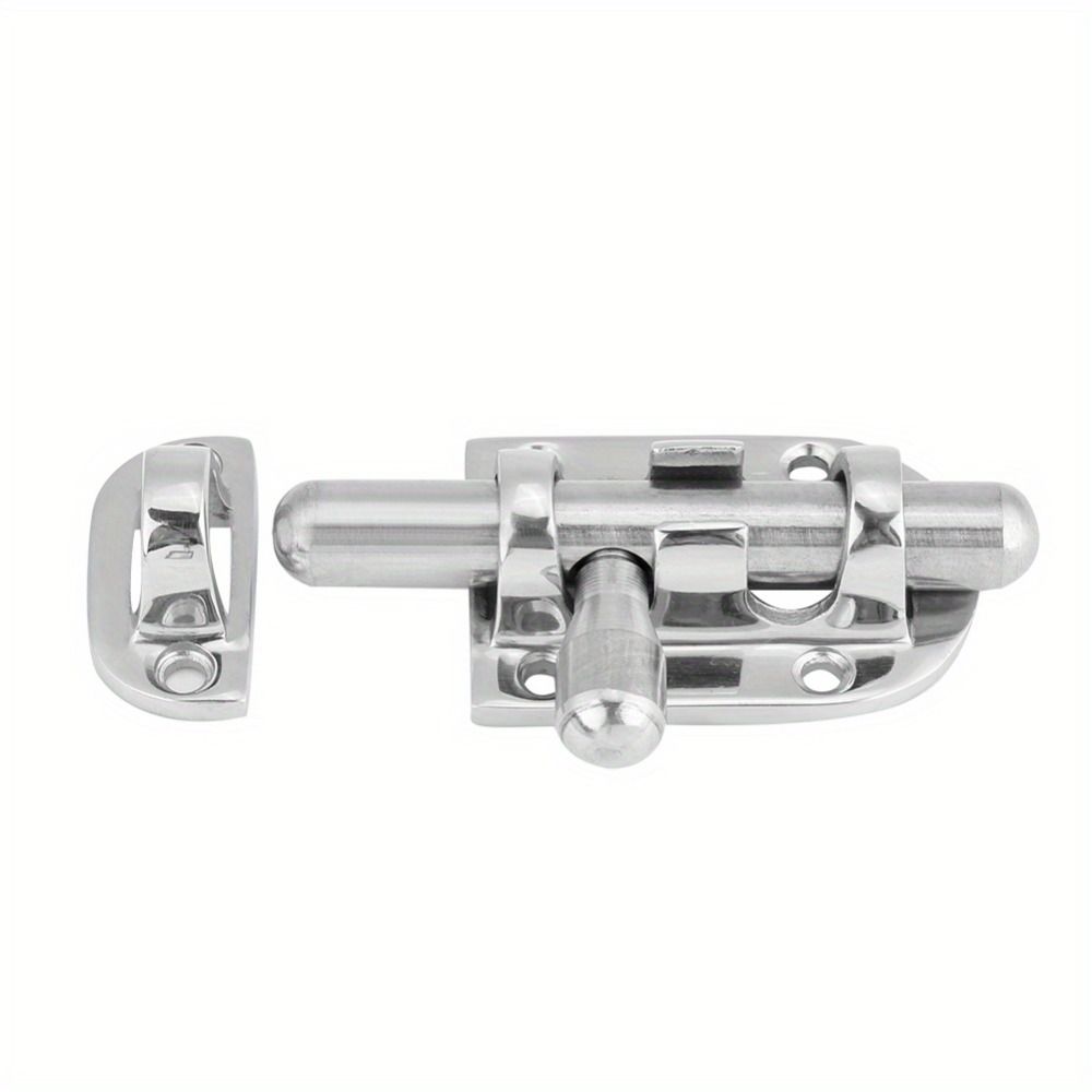 60/90/110MM Marine Gate Lock Thickened Marine Hatch Fastener Slide Barrel Bolt Clasp  Sliding Door