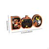 Halloween Wood Decor Decoration Tabletop Sculpture Statue for Bedside Table
