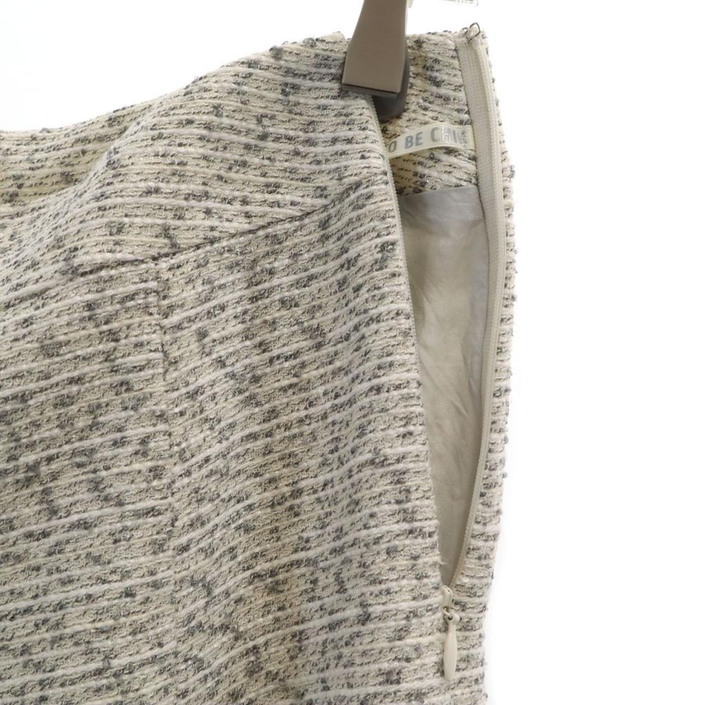 TO BE CHIC made in Japan Tweed jacket Setup 42 white Women Used