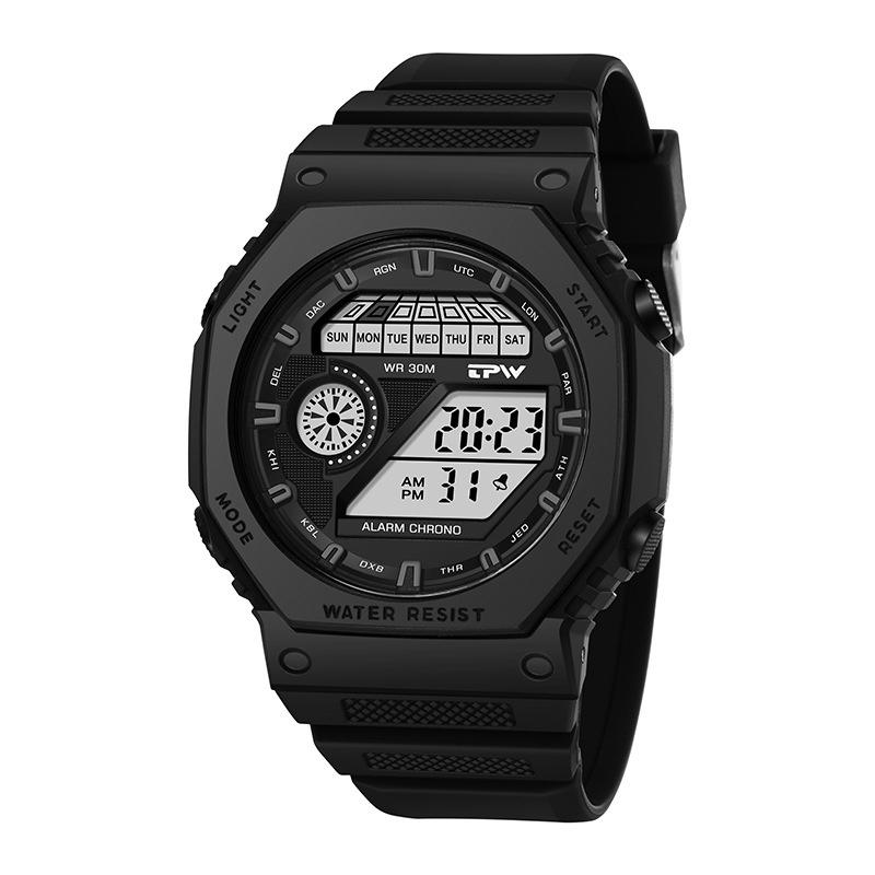 Factory Direct Waterproof Student Watch For Boys Teenagers With Quartz Movement And Digital Display