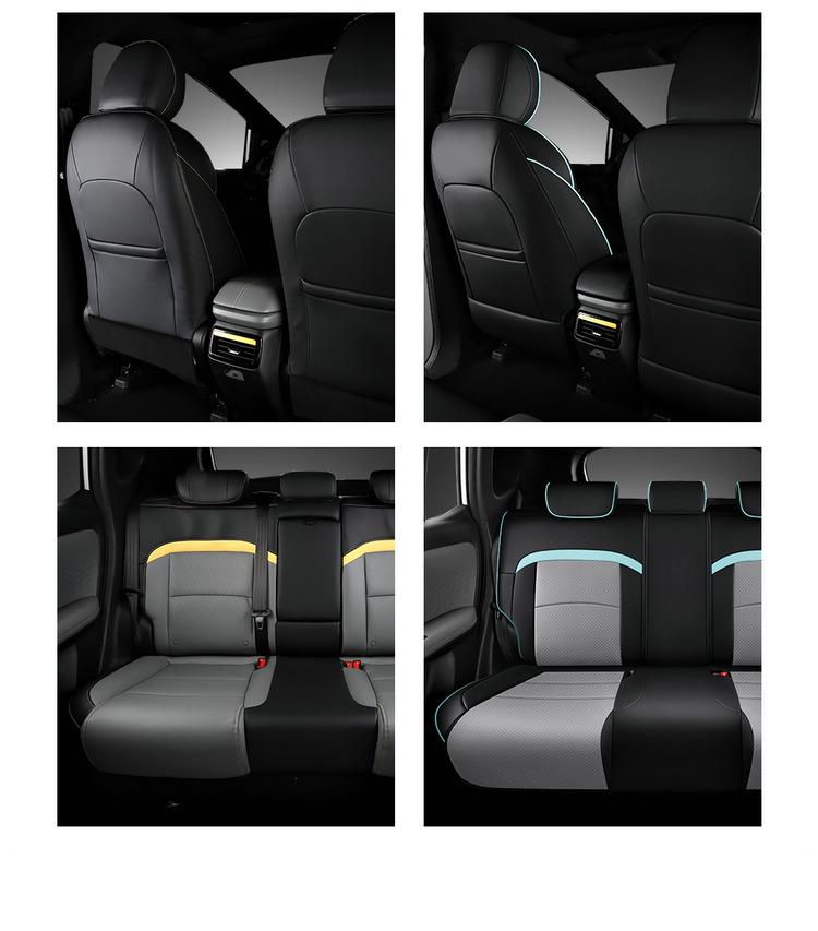 Aion Y Full Leather Car Seat Cushion - All-Season, New Model
