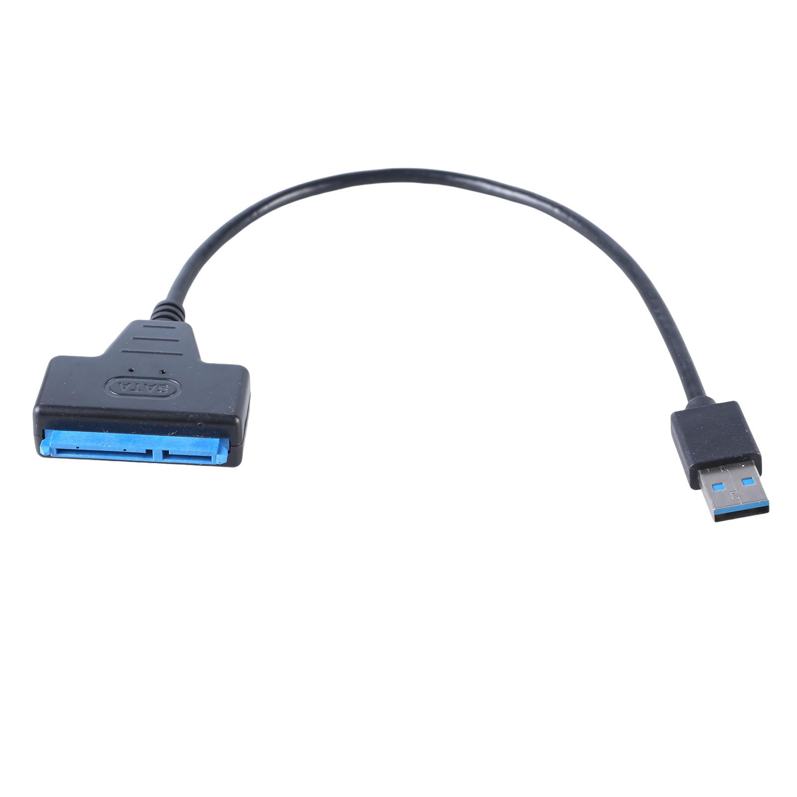 

Высокоскоростной кабель SATA - USB3.0 для 2,5-дюймового жесткого диска и твердотельного накопителя Прочный адаптер жесткого диска со скоростью передачи данных до 6 Гбит/с