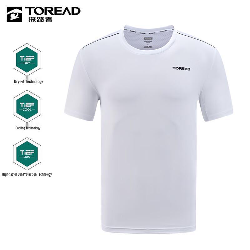 TOREAD Men's Outdoor UPF50+ Cooling Short-Sleeve T-Shirt
