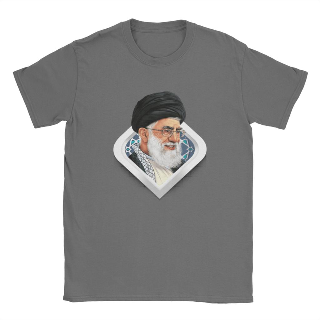 Casual TShirt Beach SSeyyed Ali KKhaUnisexei Hipster TShirts 100 Cotton Tshirt for Unisex Awesome Plus Size Short Sleeve Top Tees