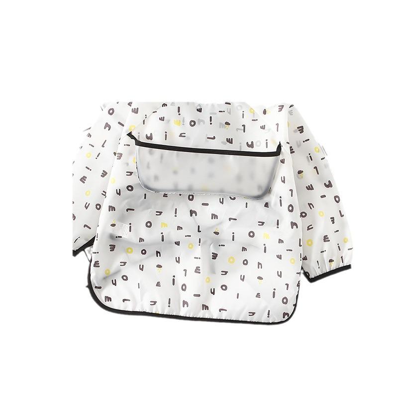 Umbrella Toddler Waterproof Long Sleeve Bib Smock