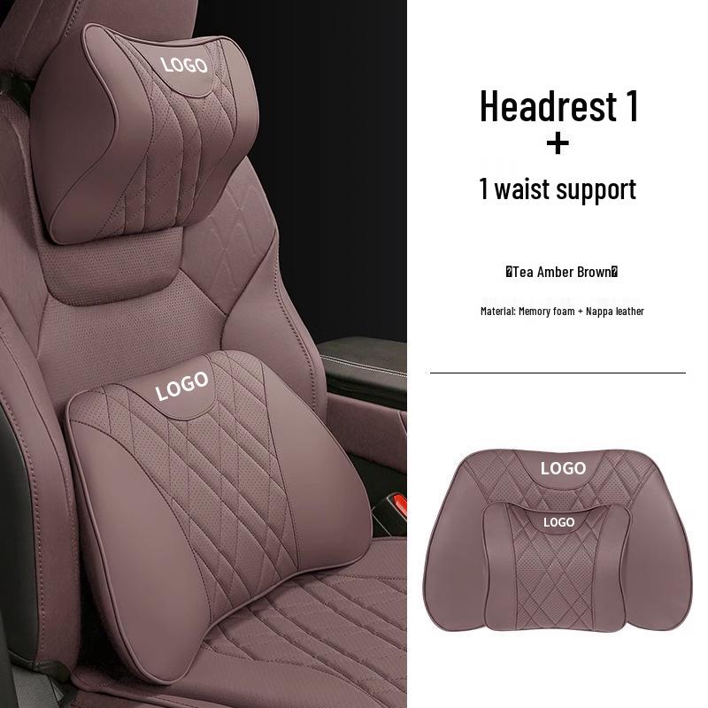 Lexus ES200/ES300h/RX/NX/UX Headrest Lumbar Support & Neck Pillow Cushion - Car Interior Accessory