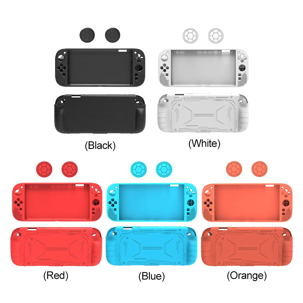 For Switch 2 Switch2 Case Handheld Console Soft Silicone Protective Shell Shockproof Back Cover Game Console Accessories