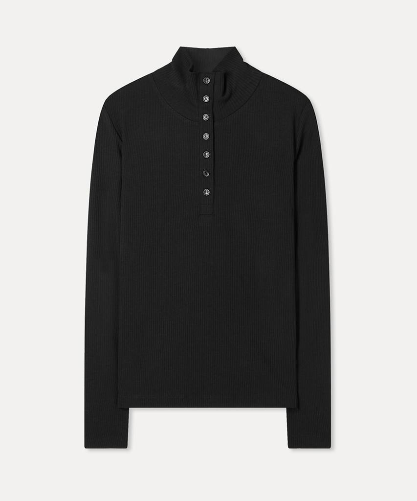 MIXXO Button-Up Turtleneck T-Shirt_Miwlwg108A