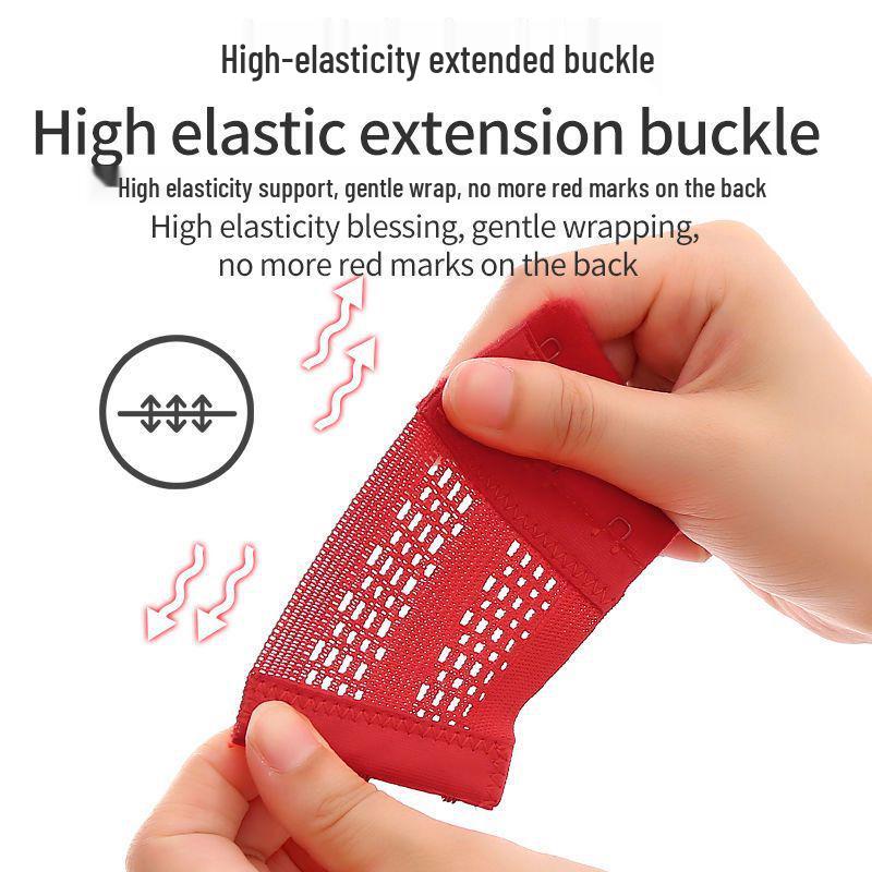 Breathable Underwear, Bra Extender with Multi-Row Hook & Eye Closure, Adjustable Back Connector, Shoulder Strap.