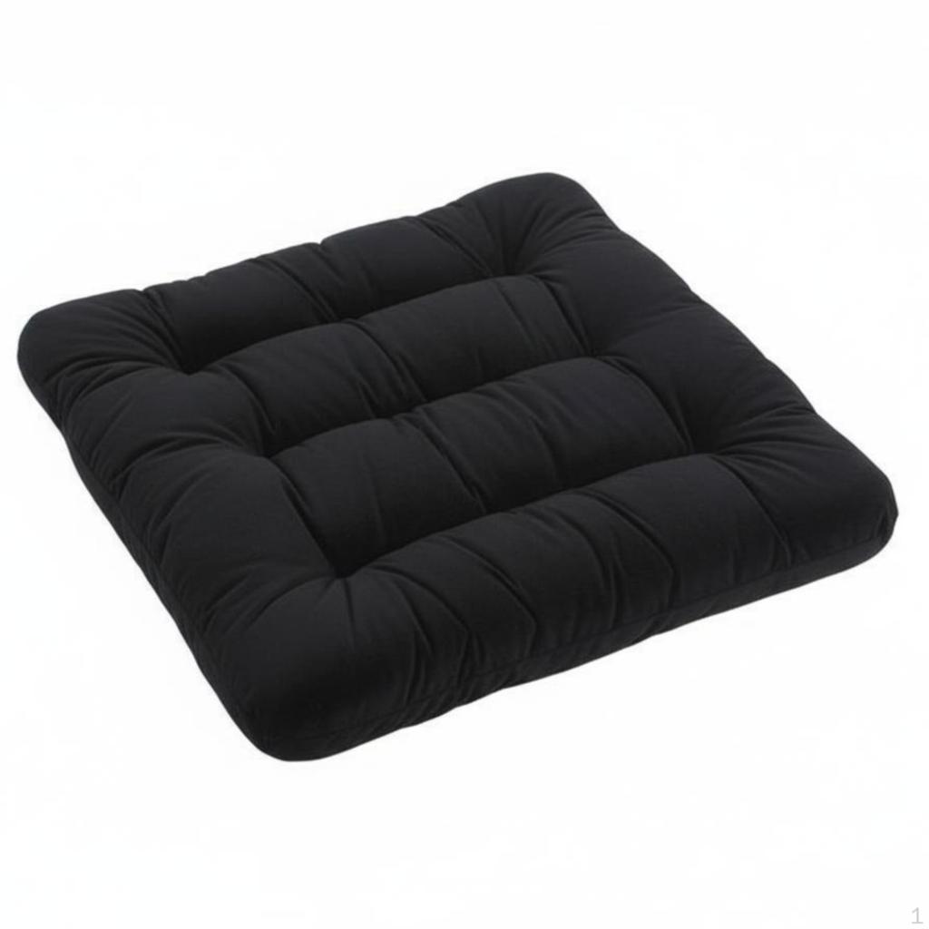 Seat pad, Soft Support, Office Chair, Home, Pressure Relief 40x40cm Beige