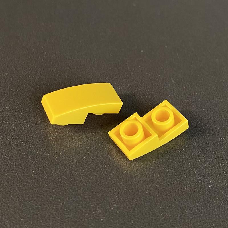 Compatible Building Block 24201 Technology Education Small Particles Building Block Accessories Parts 1X2 Reverse Arc Parts