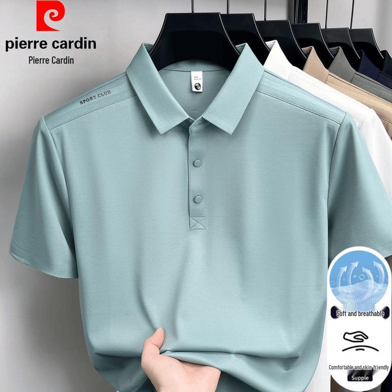

Pierre Cardin Men s Seamless Breathable Summer Polo Shirt 2XL