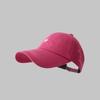 Summer sunscreen cap love embroidery fashion versatile baseball cap can tie a ponytail to show the face small empty top hat