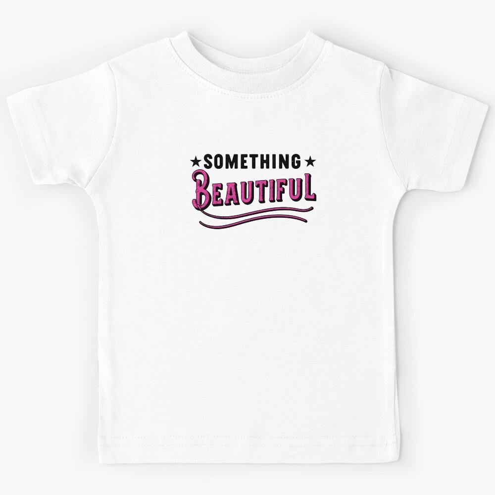 something beautiful, pop music sticker Kids T-Shirt 110