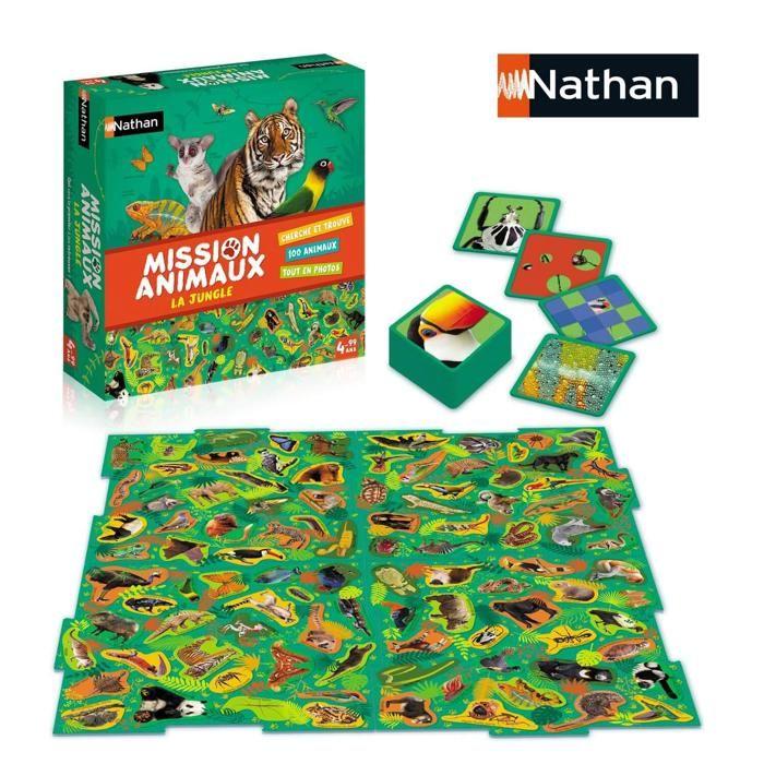 Learning Games - NATHAN - Animal Mission The Jungle - Science and Games - Child - Indoor