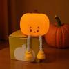 Adorable Pumpkin Night Light Dimmable Soft Warm Glow Eye-Friendly Silicone