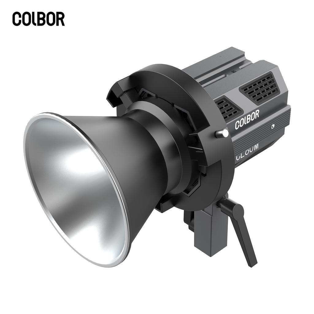 COLBOR CL60M Compact Studio LED Video Light 65W Photography Fill Light 5600K Dimmable CRI97+ 7
